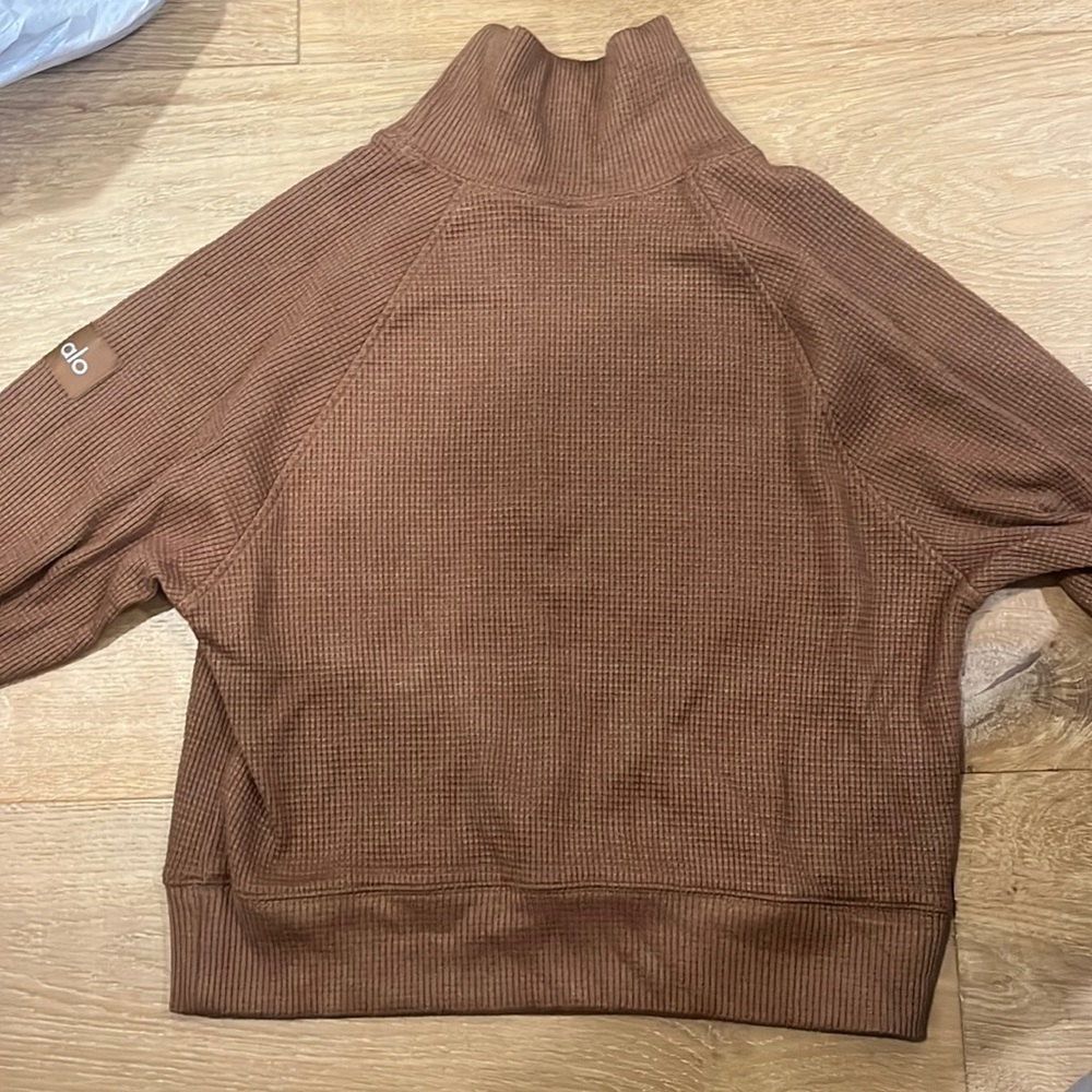 Alo Long Sleeve Mock Neck Top